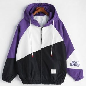 Purple Anorak Jacket